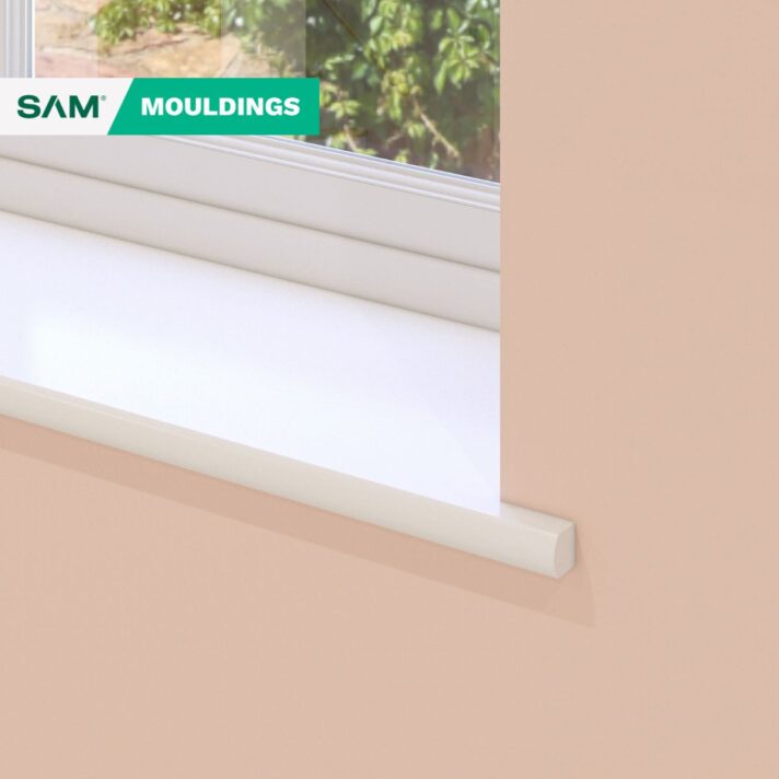3D visual of SAM52 primed MDF Window Board in situ