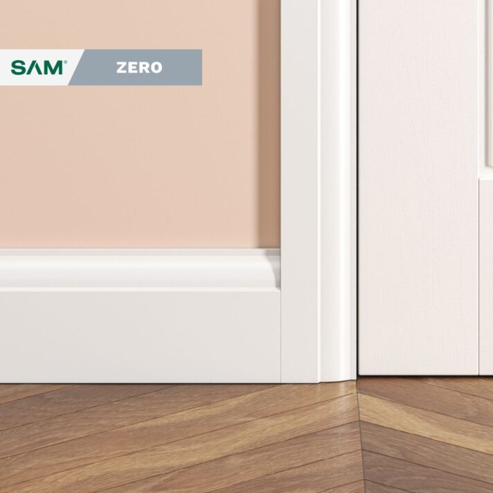 3D visual of SAM27 fully finished Ovolo Skirting Board in situ