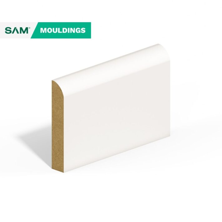 3D visual of SAM29 Bullnose Skirting Board