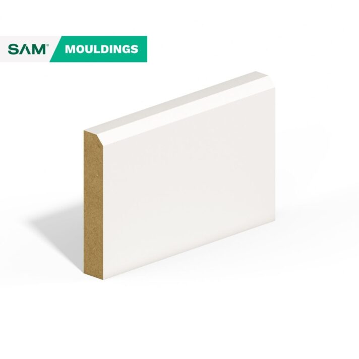 3D visual of SAM5061 Chamfered Skirting Board