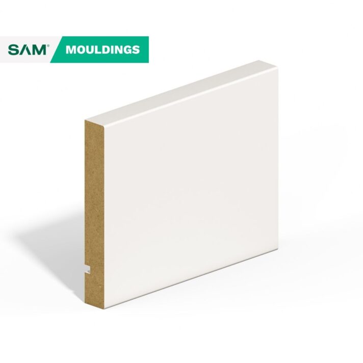 3D visual of SAM5383 Dual Purpose Square Edge / Grooved Skirting Board