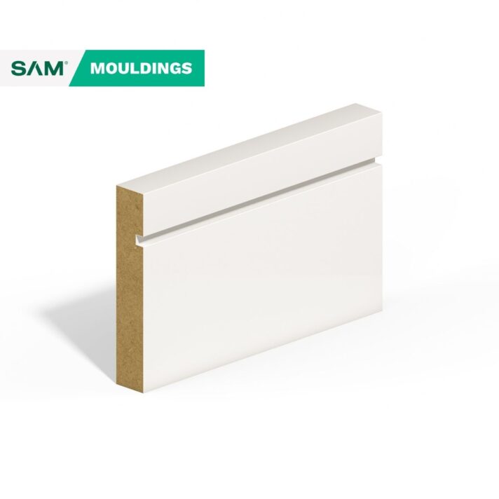 3D visual of SAM5059 Single Groove Skirting Board