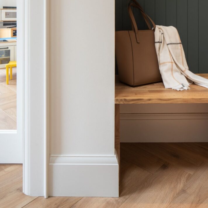Lifestyle image of SAM502 Hockey Stick Architrave and Ovolo Skirting Board