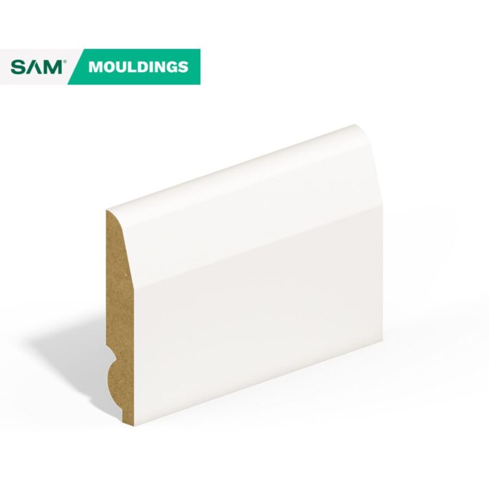 3D visual of SAM5440 dual-purpose torus chamfer architrave and Skirting Board