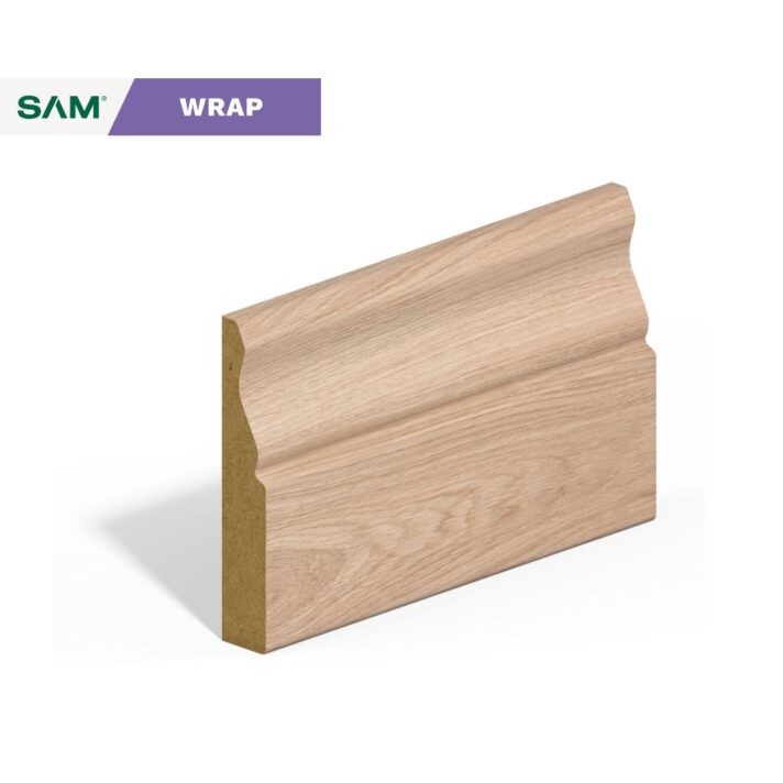 3D visual image of SAM1441 Ogee wrapped in White Oak Veneer