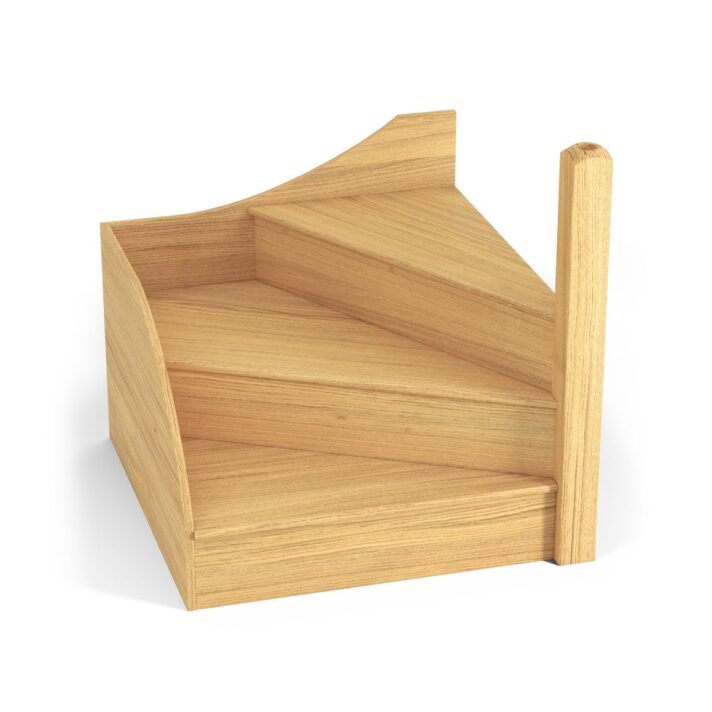 3D image of Kwikstairs right hand winder box