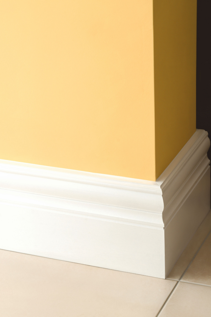 Close up photo of SAM Victorian skirting board
