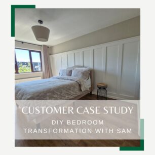 DIY bedroom transformation