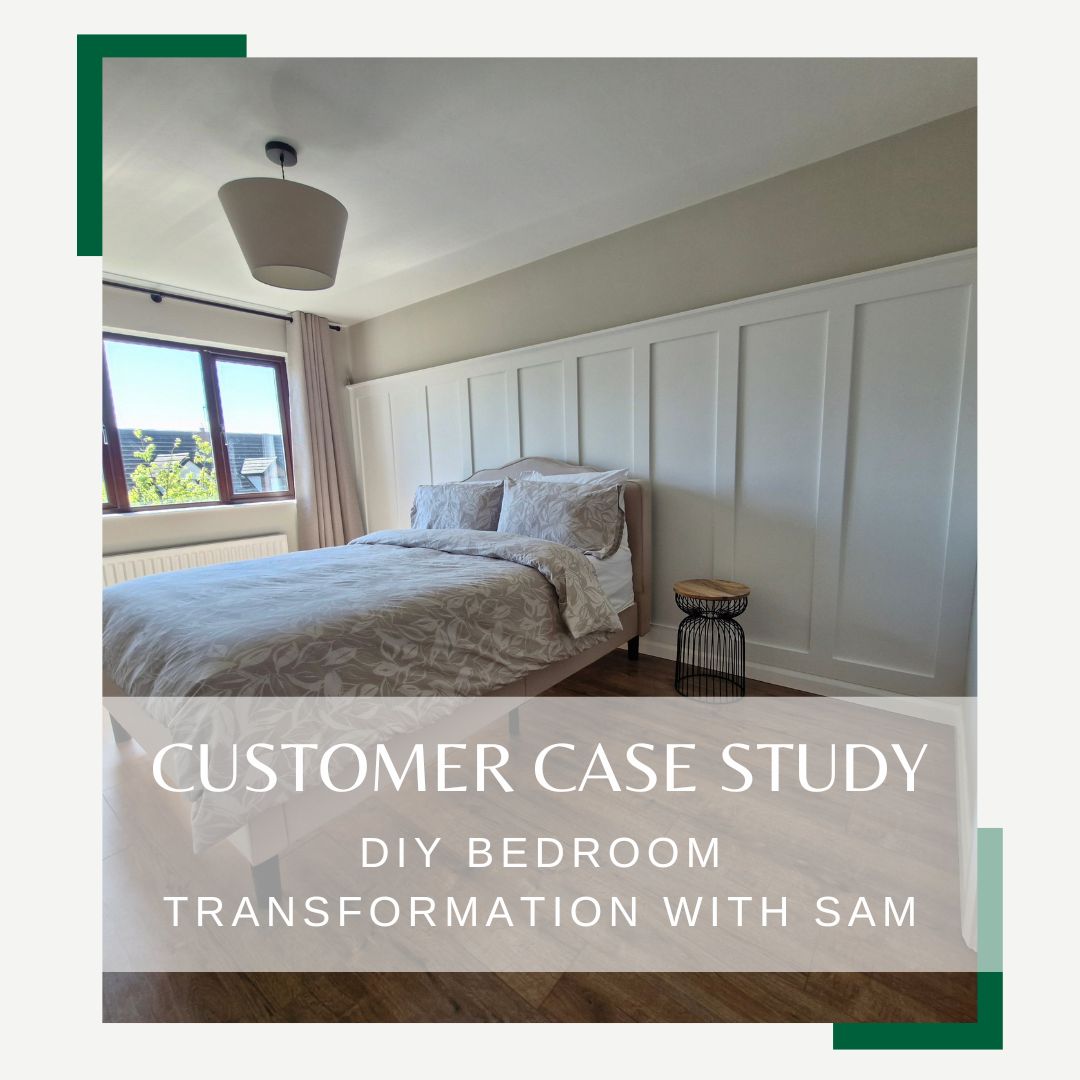 DIY bedroom transformation