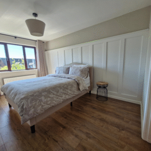 DIY bedroom transformation