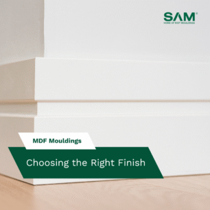 MDF mouldings finish