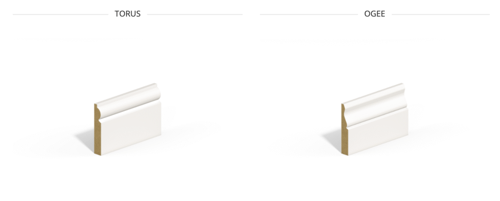 Ogee MDF mouldings
