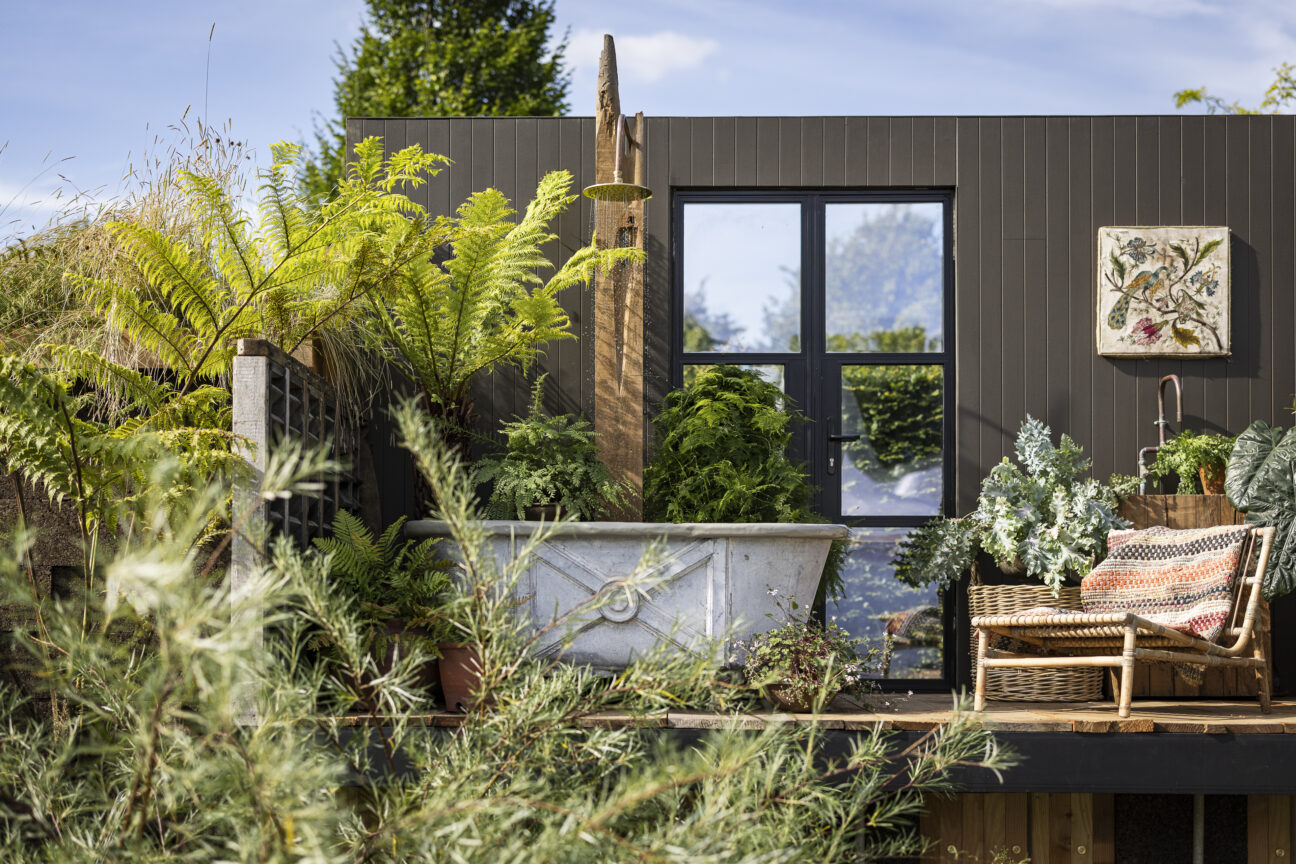 RHS Hampton Court Palace Garden using SAM Trimax cladding