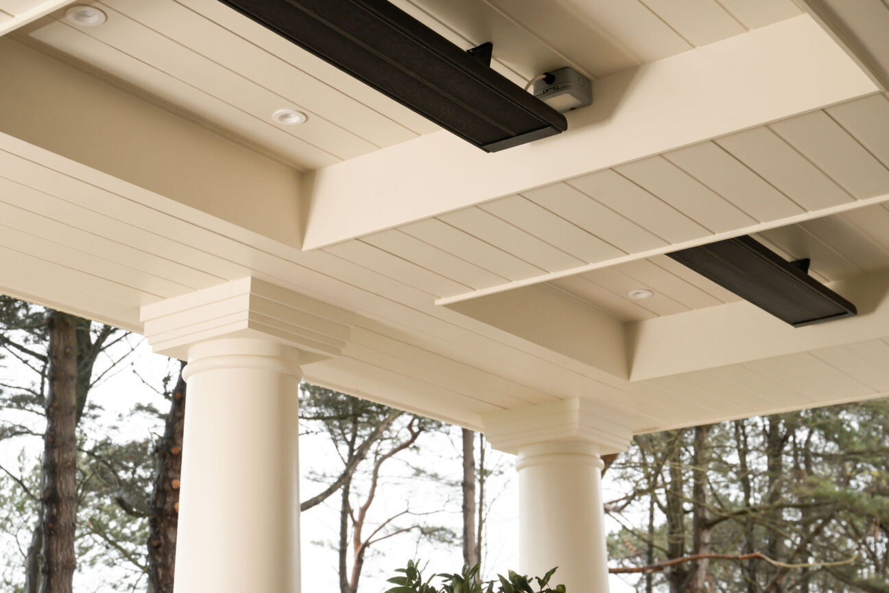 SAM Trimax coastal cladding at Dunluce Lodge