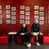 2 Ulster Rugby players pictured in the 1924 Lounge