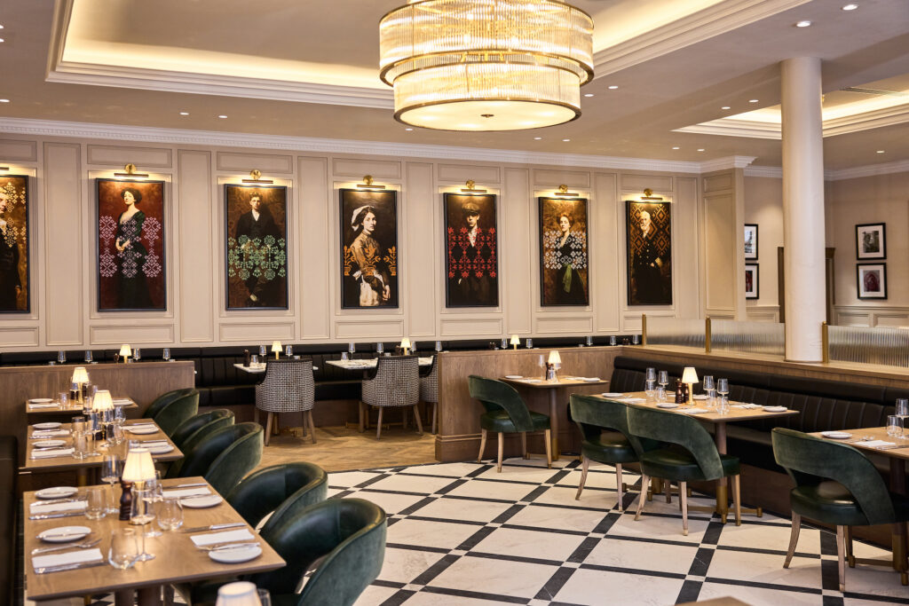 The Bedford Hotel, Belfast. Bespoke wall panelling by SAM Mouldings.