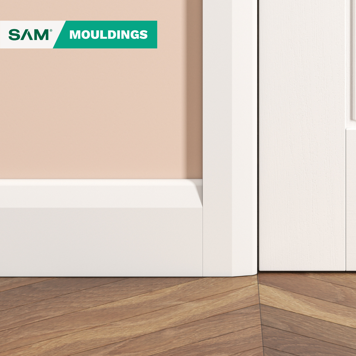SAM5382 Dual Purpose: Round & V-Groove / Chamfer & Round Skirting Board - Image 3